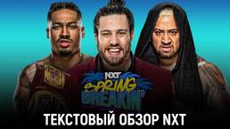 Обзор WWE NXT Spring Breakin' 2022