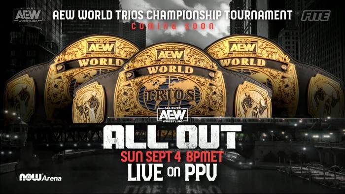 AEW ввели командные титулы для троек; Первые в истории чемпионы будут коронованы на All Out