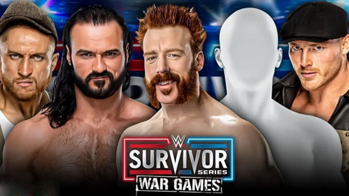 Действующий план WWE на мужские военные игры на Survivor Series WarGames