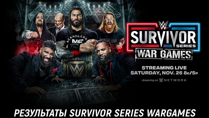 Результаты WWE Survivor Series WarGames