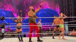 Видео: Большой смешанный командный матч с участием звёзд Raw прошёл после выхода SmackDown из эфира