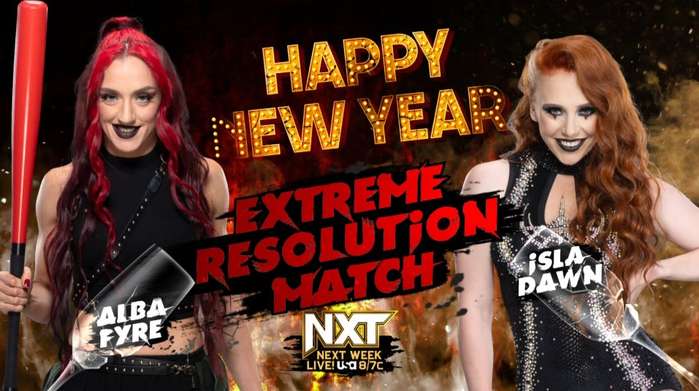 Extreme Resolution матч анонсирован на первый NXT 2023 года; Рестлер SmackDown начал встречаться с рестлершей NXT и другое