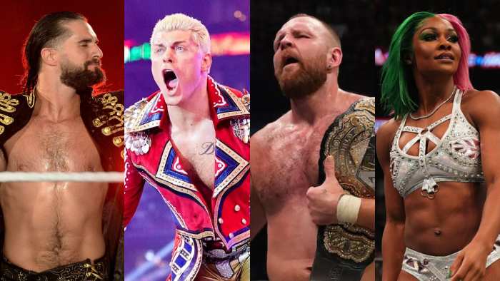 Статистика побед и поражений рестлеров WWE/AEW по итогам 2022 года