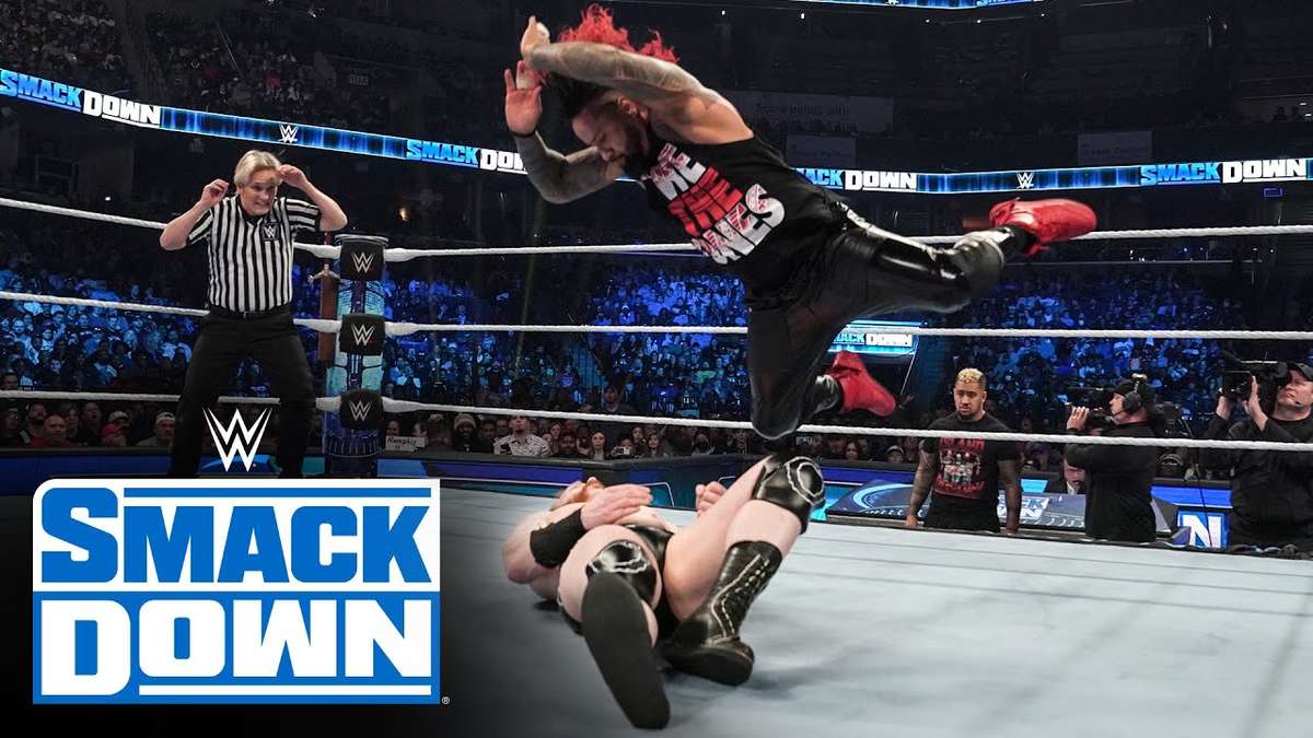 Как титульный матч повлиял на телевизионные рейтинги первого SmackDown в 2023 году?