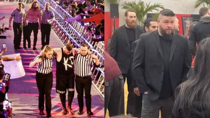 Сэми Зейн и Кевин Оуэнс прилетели на похороны Джея Бриско сразу после Royal Rumble (фото, видео)