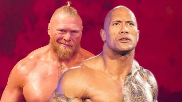 WWE в прошлом планировали матч Рока против Леснара на Рестлмании