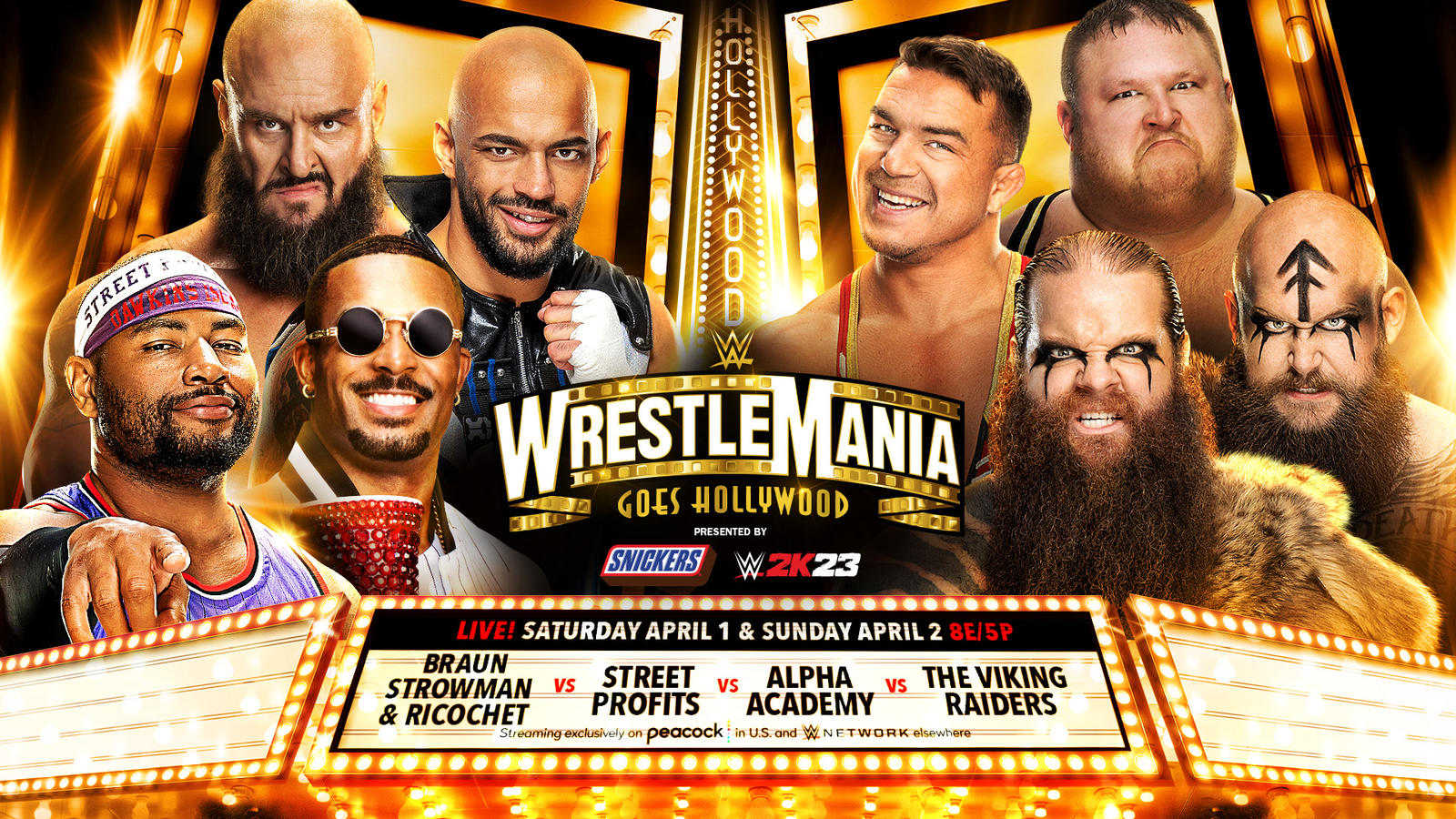Новый титульный матч анонсирован на WrestleMania 39; Объявлены участники мужского показательного матча