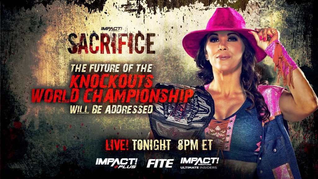 Объявлено будущее титула нокаутов после травмы Микки Джеймс; Возвращение произошло в Impact Wrestling на Sacrifice и другое