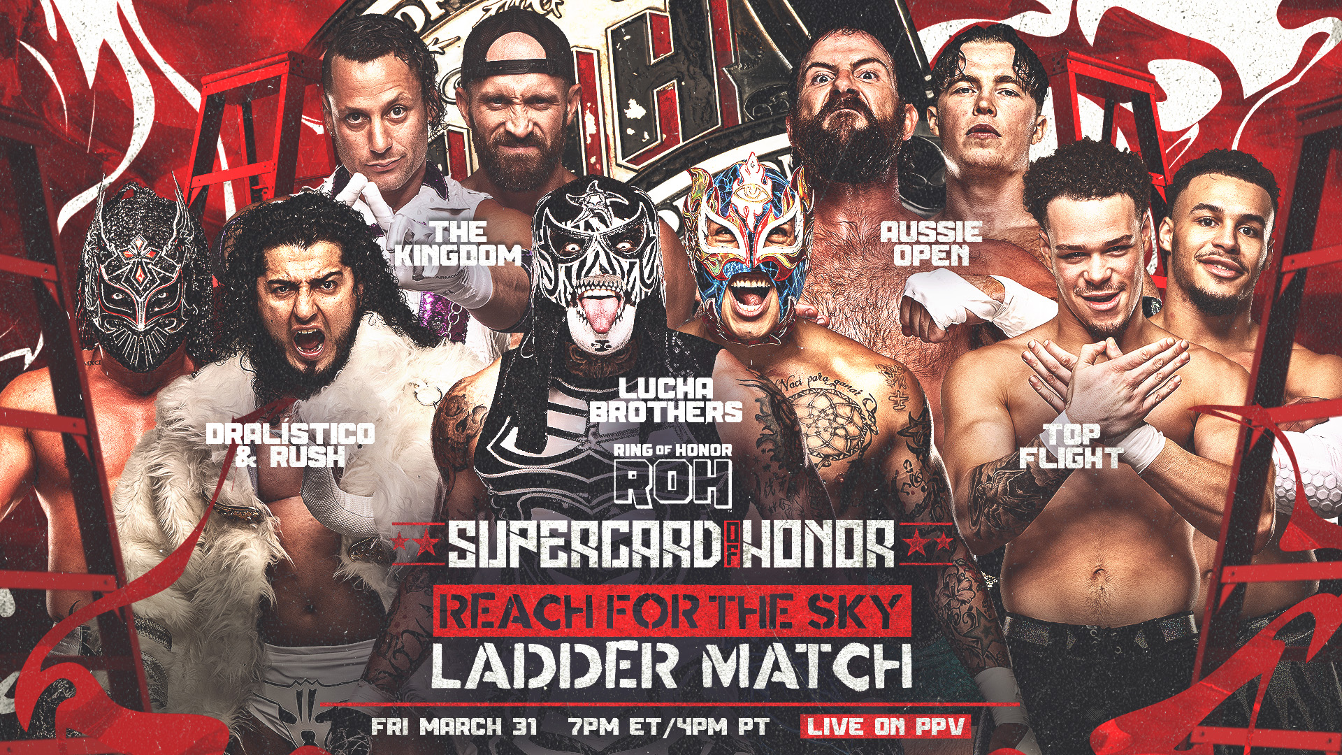 Определились новые командные чемпионы ROH на Supercard of Honor; Возвращения и травма произошли на шоу и другое