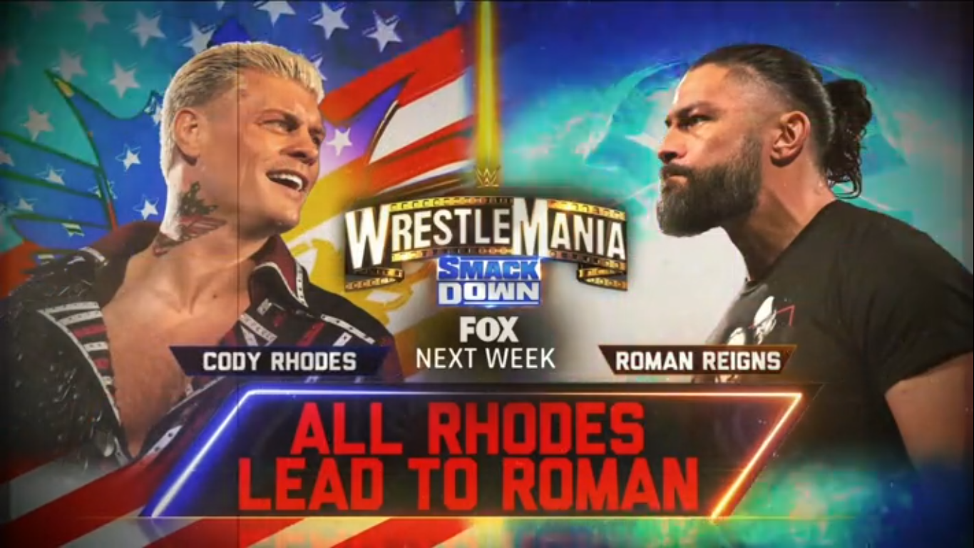 Роман Рейнс и Коди Роудс встретятся лицом к лицу на следующем SmackDown; Назначен баттл-роял имени Андре Гиганта и другое