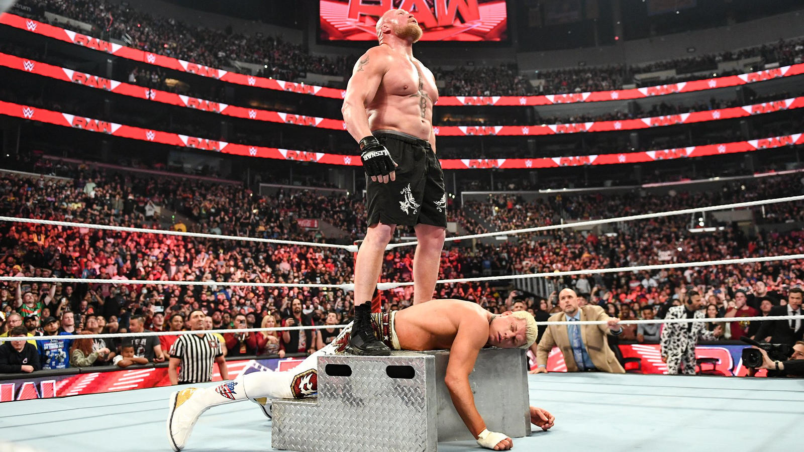 ТОП-10 нападений Брока Леснара по версии WWE