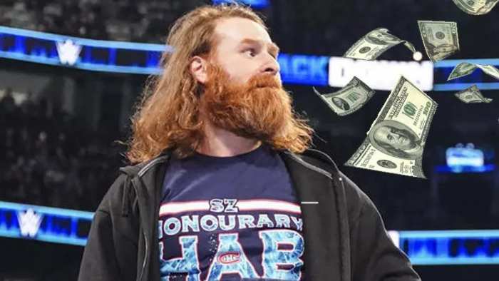 Сэми Зейн признался, что сильно потерял в деньгах, когда подписал первый контракт с WWE