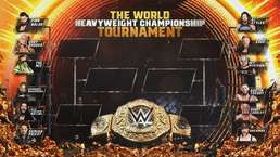 Результаты и исходы всех матчей турнира WWE за мировой титул...