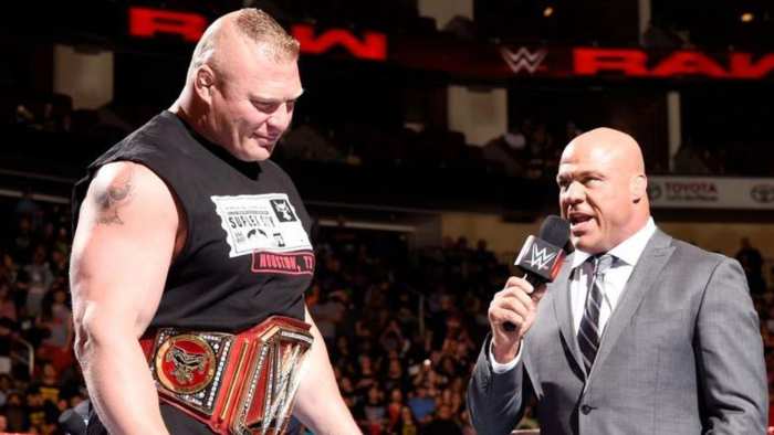Курт Энгл назвал Брока Леснара идиотом после его решения покинуть WWE