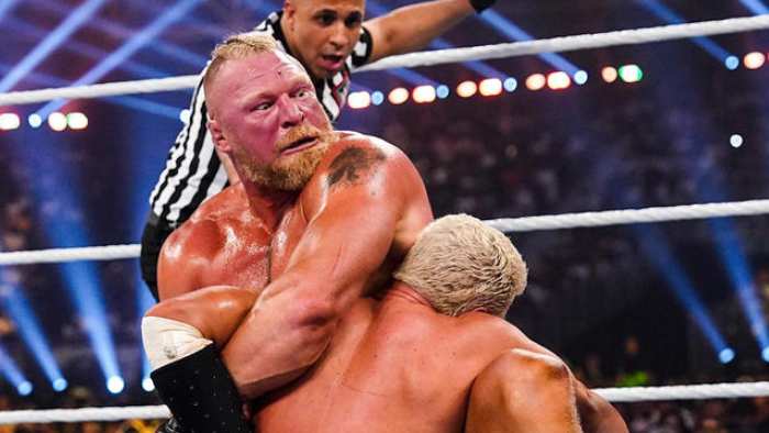 WWE готовят редкий тип матча для третьей встречи Леснара и Роудса