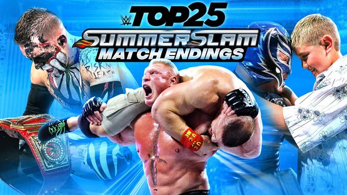 ТОП-25 драматичных концовок в матчах на SummerSlam по версии WWE