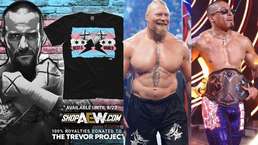 Брок Леснар пропустит оставшуюся часть года; AEW выпустили благотворительный транс-мерч СМ Панка; Анонсы NXT и другое