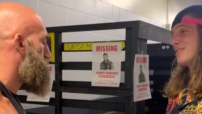 Видео: Томмасо Чампа занялся поиском пропавшего Джонни Гаргано