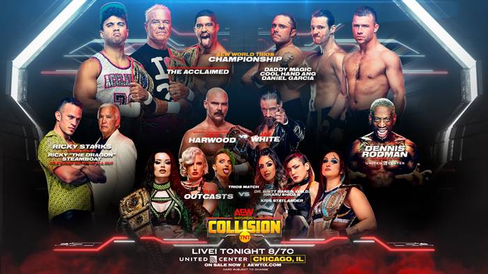 Возвращение после травмы произошло в AEW на Collision; Гиммиковый матч назначен на All Out и другое