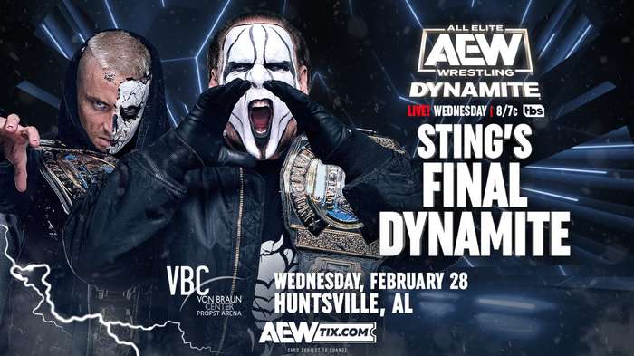 Стинг совершит последнее появление на Dynamite; Малакай Блэк проведёт одиночный матч в AEW и другое