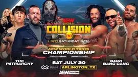 Определились новые объединённые триос чемпионы на Collision; Голограм дебютировал в AEW