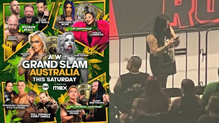 Большое событие произошло в AEW на Grand Slam; Риа Рипли присутствовала на Grand Slam и другое
