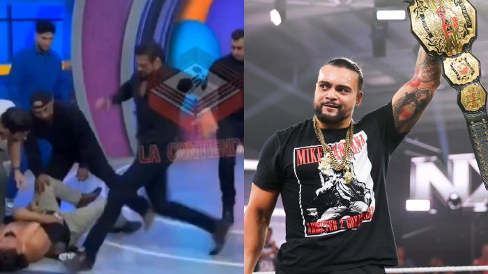 Альберто Эль Патрон устроил драку на телевидении; Реакция WWE на дебют Майка Сантаны и другое