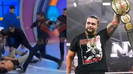 Альберто Эль Патрон устроил драку на телевидении; Реакция WWE на дебют Майка Сантаны и другое