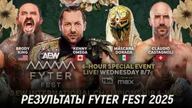 Результаты AEW Fyter Fest 2025