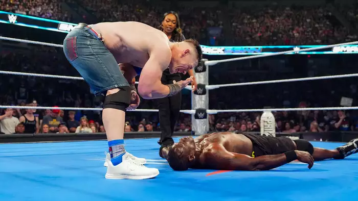 Чем закончился рематч Джона Сины против Рона Киллингса на SmackDown 20 июня?