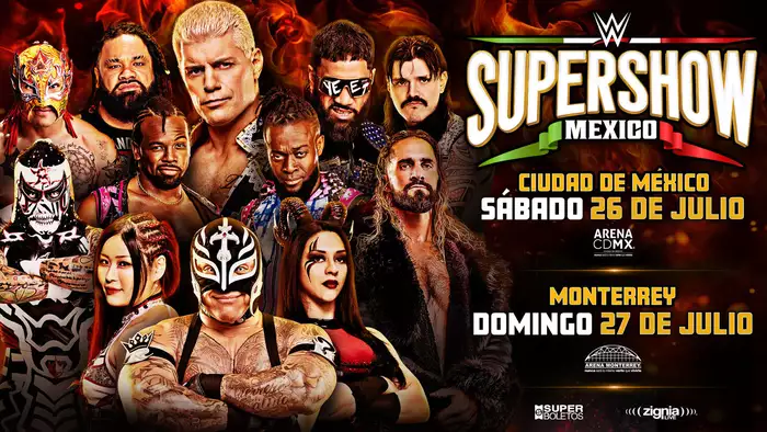 Звёзды WWE выиграли титулы ААА на Triplemania Regia 2025; WWE анонсировали два хаус-шоу в Мексике