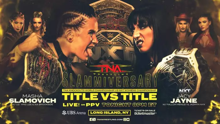 Маша Слэмович и Джейси Джейн определили двойную чемпионку TNA/NXT на Slammiversary 2025