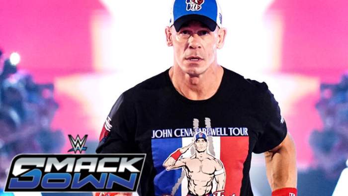 Матч с участием Джона Сины запланирован на сегодняшний SmackDown