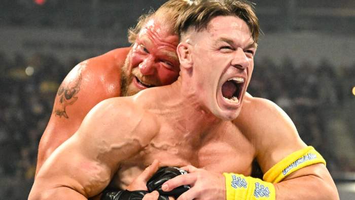 WWE готовили полностью другую концовку для матча Сины и Леснара на WrestlePalooza