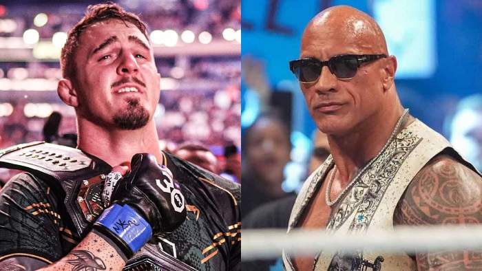 Дуэйн Джонсон ответил на желание чемпиона UFC Тома Аспиналла подраться с ним на ринге WWE