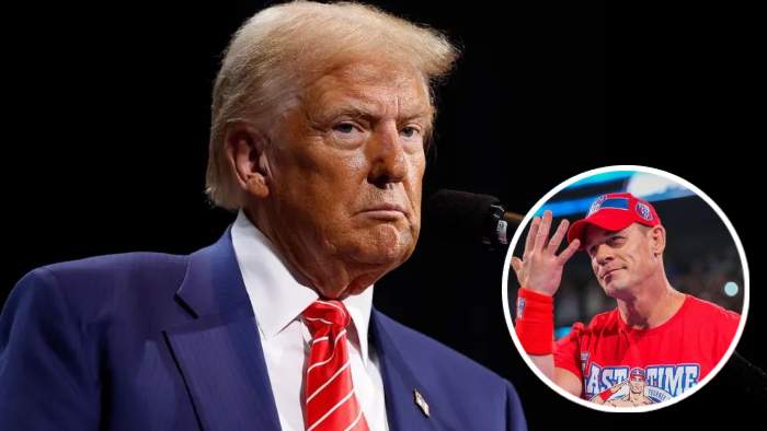 WWE предложили Дональду Трампу посетить последний матч Джона Сины