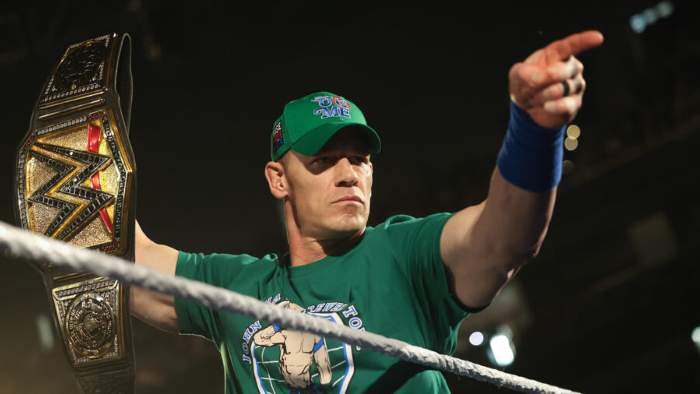 Последний матч Джона Сины в WWE может быть с чемпионским титулом на кону