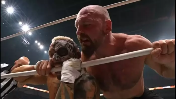 Чем закончился I Quit матч Дарби Аллина и Джона Моксли в мейн-ивенте WrestleDream 2025?