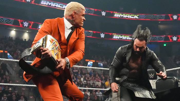 WWE внесли важное условие в матч Коди Роудса и Дрю Макинтайра на Saturday Night's Main Event #41 WWE внесли важное условие в матч Коди Роудса и Дрю Макинтайра на Saturday Night's Main Event #41