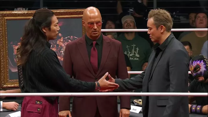 Чем закончился саммит Семьи Дона Каллиса на Fright Night Dynamite?; Брошен вызов для Blood & Guts матча и другое Чем закончился саммит Семьи Дона Каллиса на Fright Night Dynamite?; Брошен вызов для Blood & Guts матча и другое