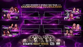 Результаты и исходы всех матчей турнира AEW за женские коман...