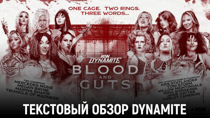 Обзор AEW Dynamite 12.11.2025 – Blood & Guts