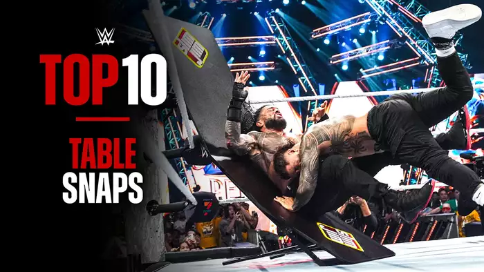 ТОП-10 способов уничтожения столов с символикой Slim Jim по версии WWE