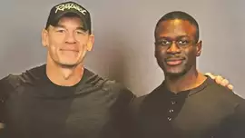 Джон Сина встретил 'черного Джона Сину'; Адам Пирс анонсиров...