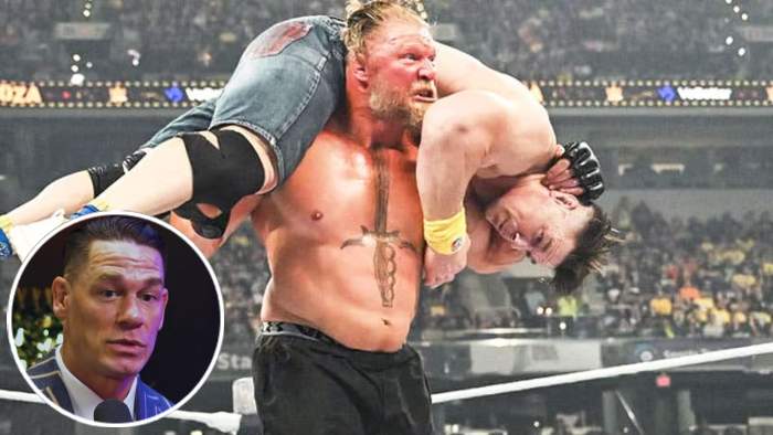 Джон Сина объяснил, как так получилось, что Брок Леснар его засквошил на WrestlePalooza