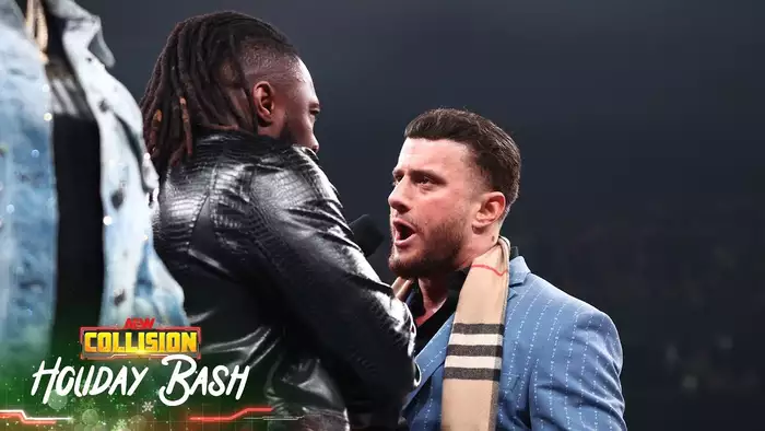 Известны телевизионные рейтинги специальных эпизодов Dynamite и Collision Holiday Bash за 17 декабря