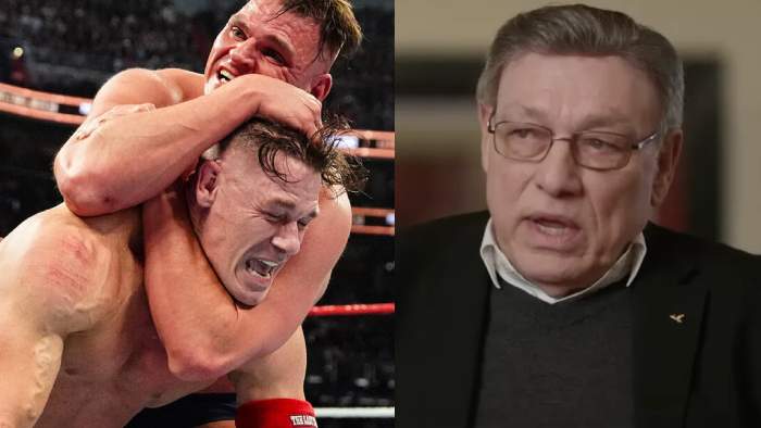 Отец Джона Сины отреагировал на его поражение сдачей в прощальном матче