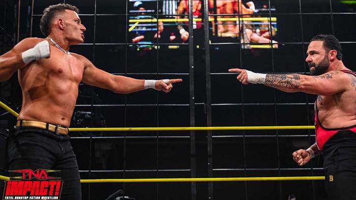 Чем закончился матч в стальной клетке TNA против NXT на iMPACT 18 декабря?