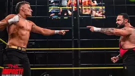 Чем закончился матч в стальной клетке TNA против NXT на iMPA...