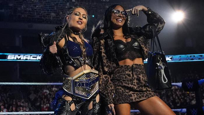 Джулия провела первую защиту чемпионства женщин США на SmackDown 9 января